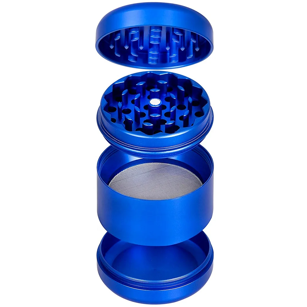 Vagrinders Razorsharp Teeth Premium 4piece 2.2" Herb Grinder With