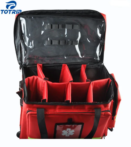 Waterproof Supper Capacity Empty Survival molle medical EMT Trauma trolley Bag 