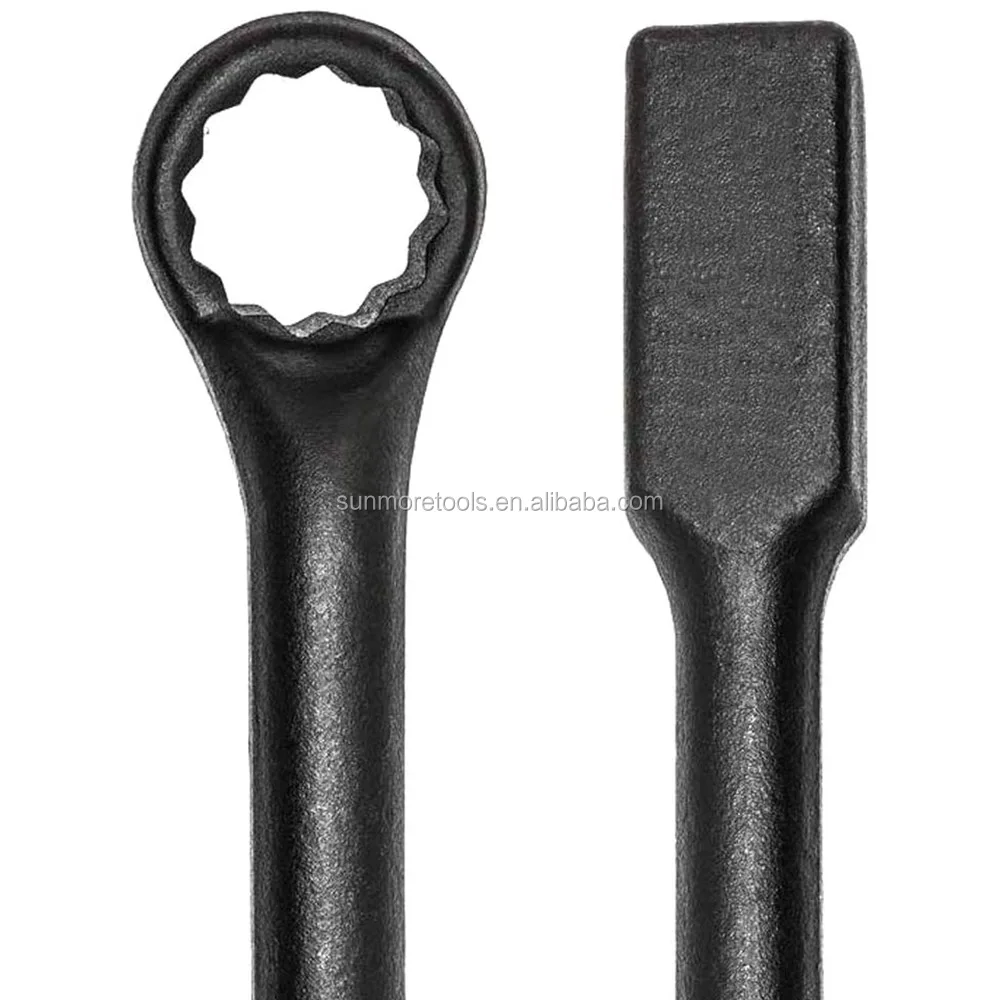 24-55MM Slogging Ring Spanner End Striking Wrench Bi-Hex Ring Hammer Slugging 