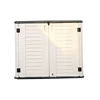New HDPE Horizontal Storage Shed Plastic Base Cabinet Garden Storage Bin for Backyards and Patios