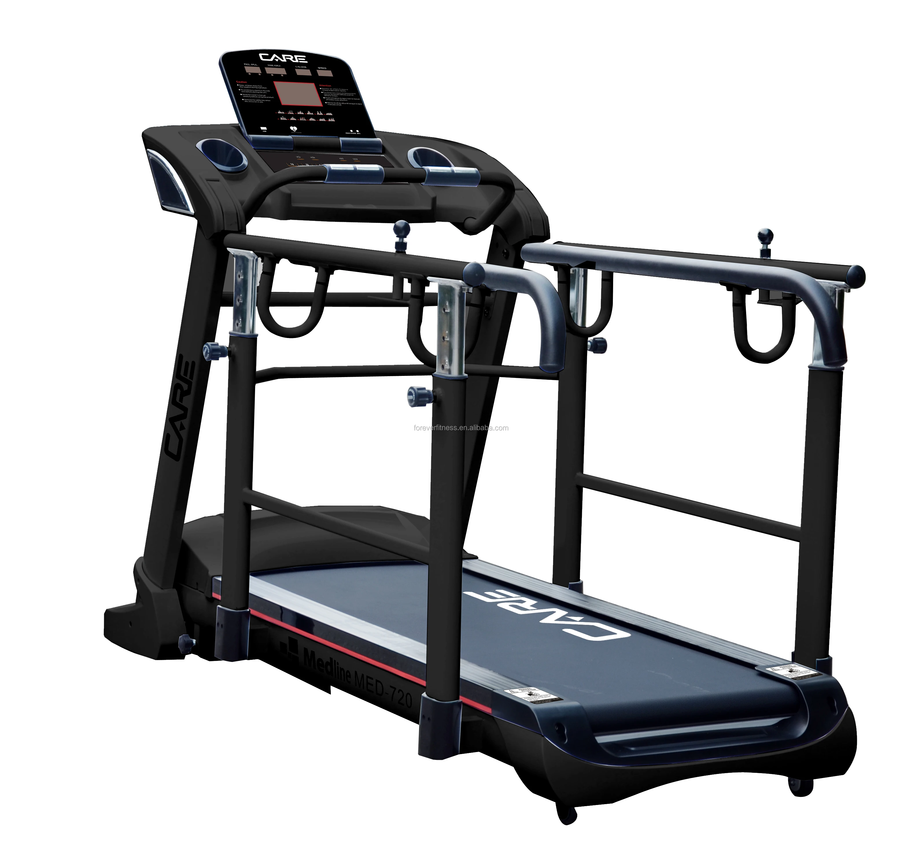 Medical Rehabilitation Treadmill With Ac Motor And 0.2km/h Low Speed