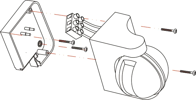 Infrared motion sensor как подключить провода схема подключения к сети