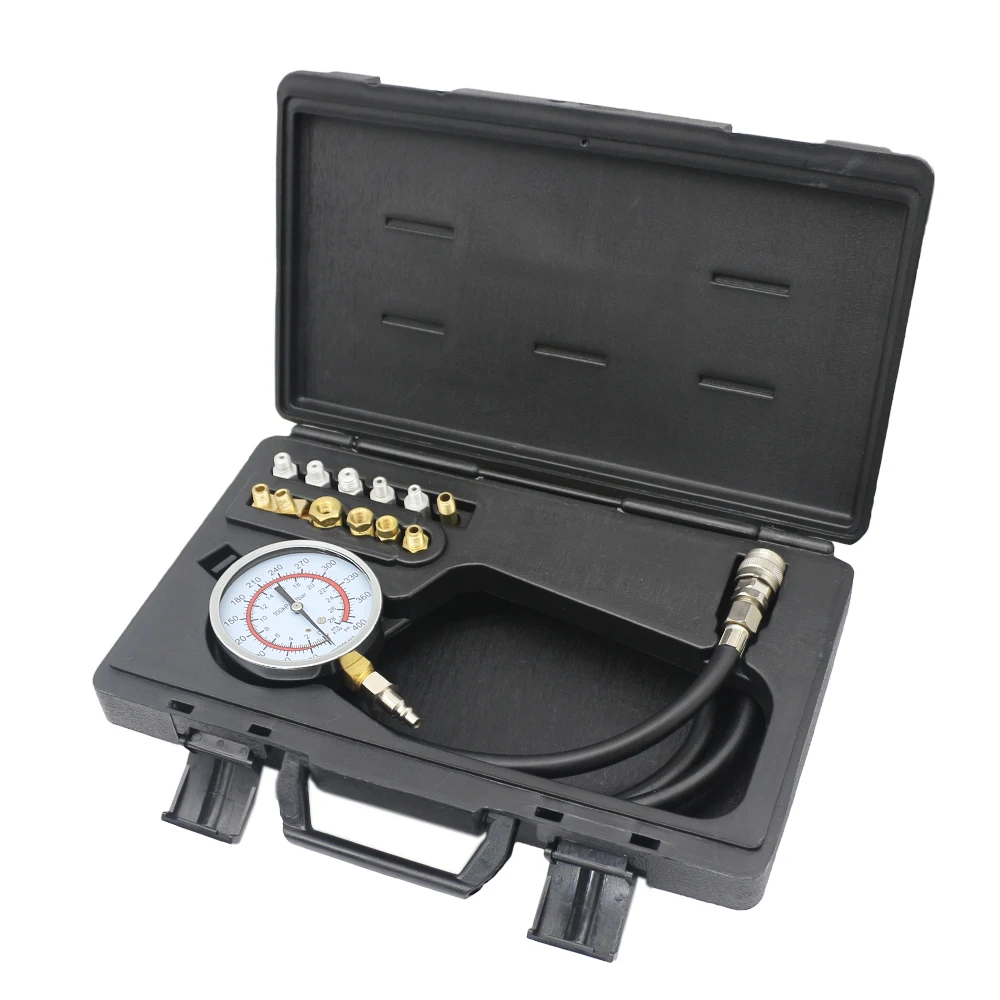 Automatic Transmission Engine Oil Pressure Tester Kit Transmission Pressure Gauge With Adapter 2611