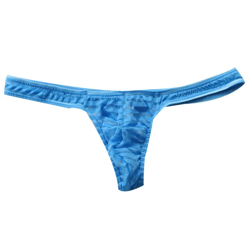 Wholesale Sext Men's Briefs Transparent Nylon Thong G-string Bikini ...