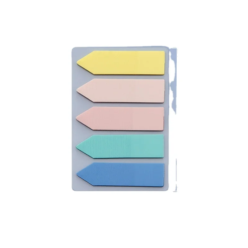 Fluorescent Translucent Sticky Note Flags,1200 Pcs Total,Pack Of 10 ...