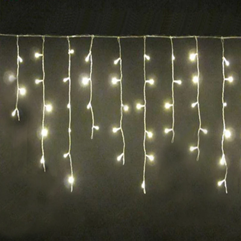 Factory direct sale IP44 icicle lights LED Christmas icicles lights LED ice strip curtain lights