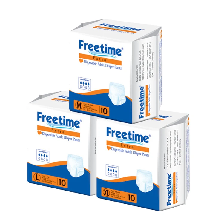 
High Quality Bulk Pe Film Professional Senior Diapers For Adults 