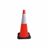 Hotsale Flat Heavy Rubber Flexible Safe 700mm PVC Traffic Cone
