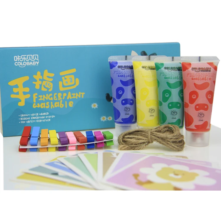
High quality Non-Toxic kid finger paint at wholesale price 