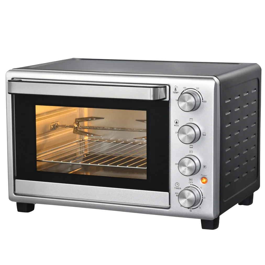 30l Electric Toaster Oven With Convection,Rotisserie And Inner Lamp