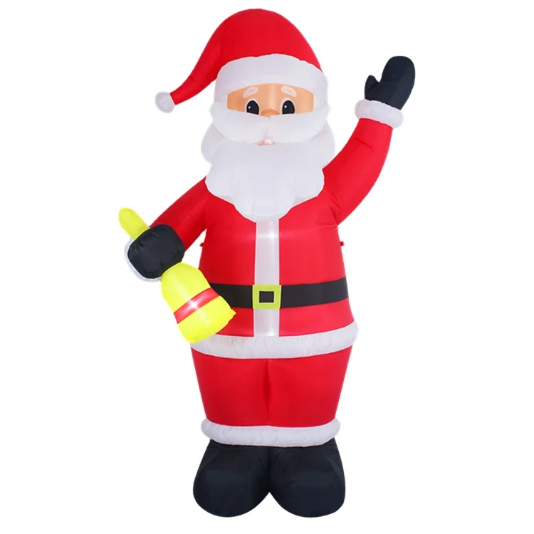 Standing Inflatable Santa Of Christmas Holiday Decoration - Buy ...