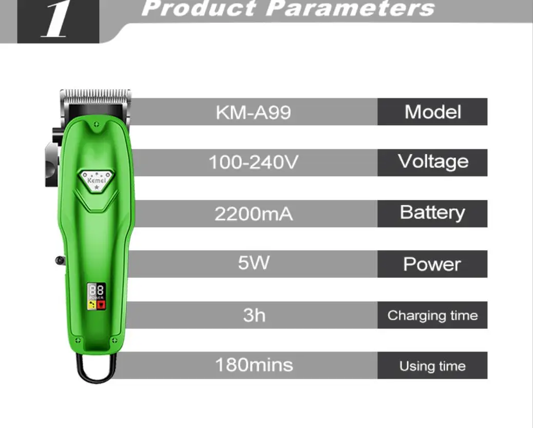 Kma99 Electrical Pet Hair Clip Tools Remover Cutter Grooming Pets Hair