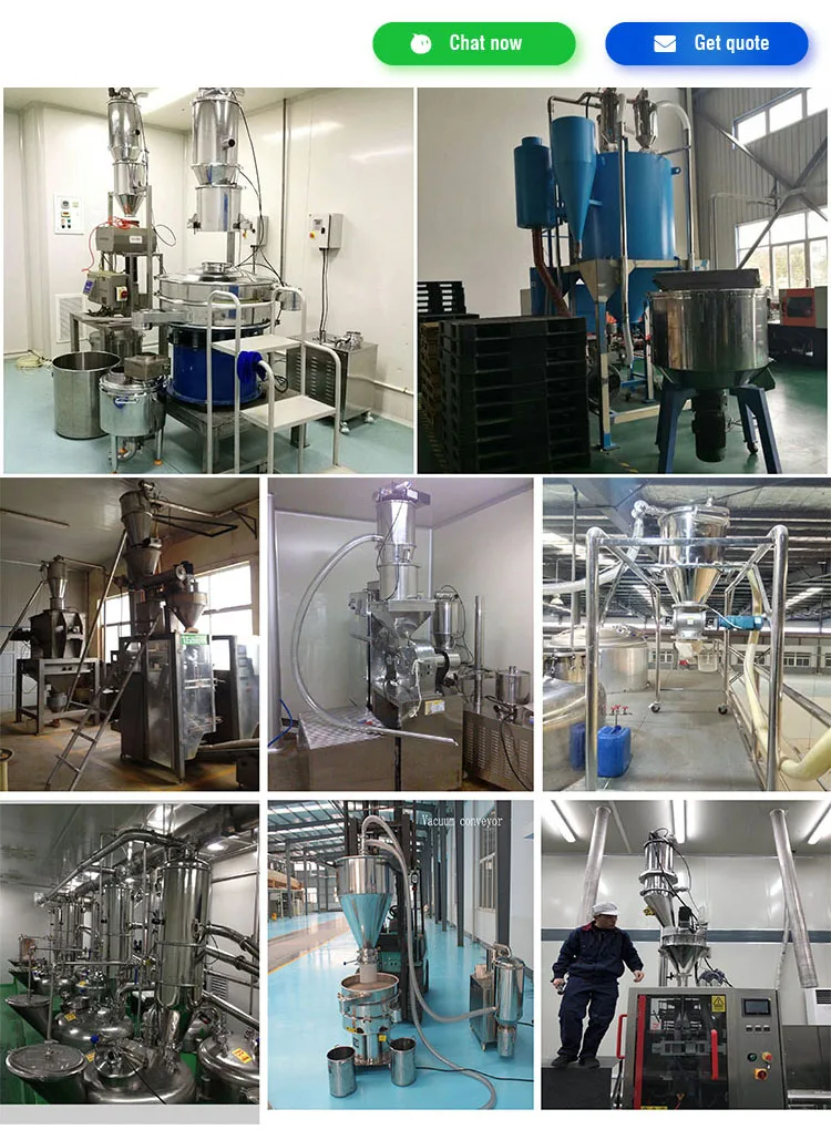 Large capacity food powder granule pneumatic vacuum loader