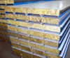 eps/pu/rock wool/glass wool sandwich roof panel for heat insulation material price