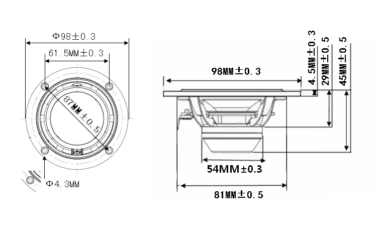 Fast Delivery Neodymium 3 Inch Full Range Horn Speaker For Car - ANKUX.COM