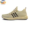 Breathable flyknit men running shoes sport sneakers shoes men