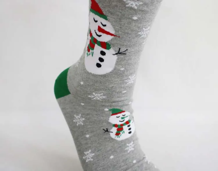 Wholesale Cheap Comfortable Casual Christmas Women Crew Socks