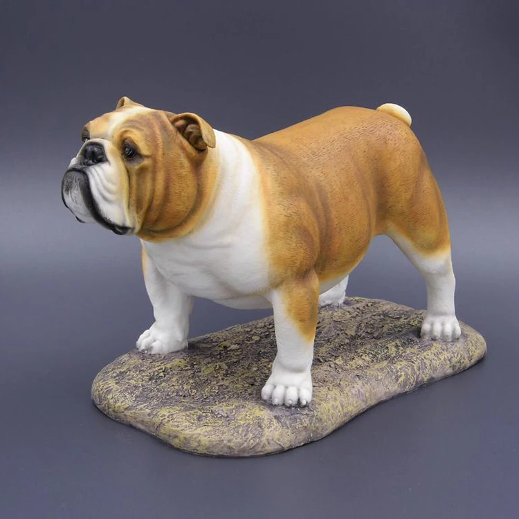 English Bulldog Statue For Living Room Decoration - Buy Indoor