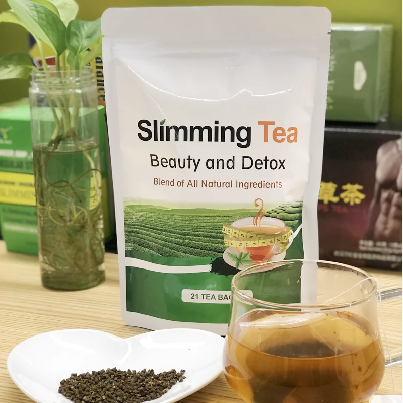 Best Quality Slim Tea Without Any Aide Effects Private Label Flat And