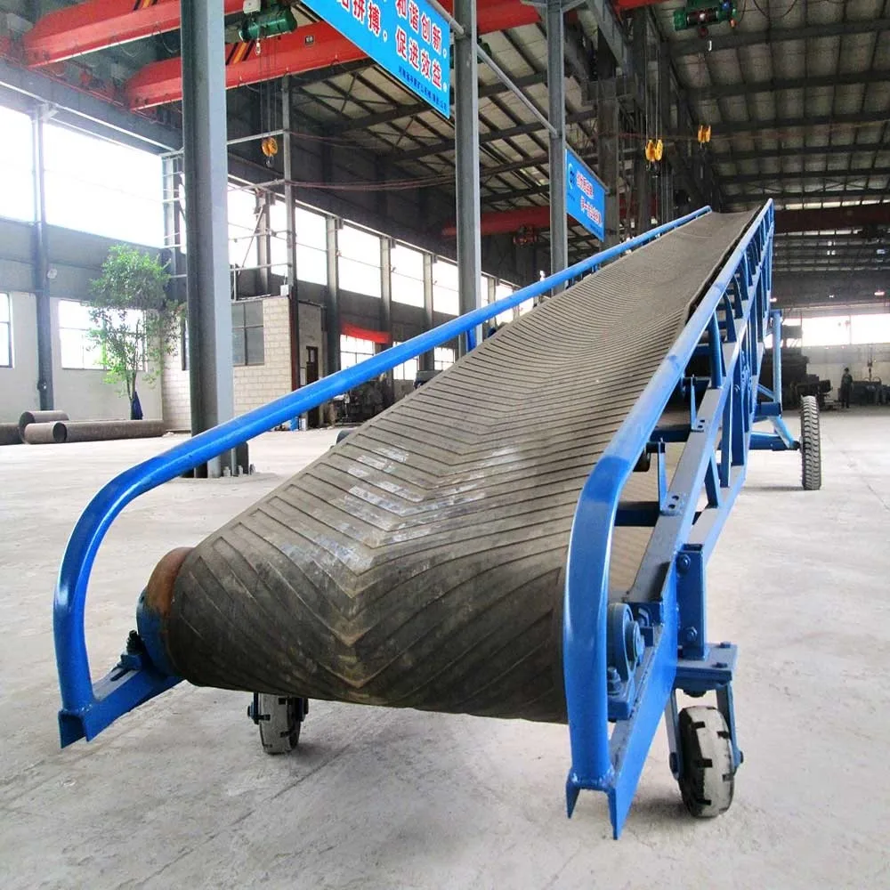 dy series mobile belt conveyor stainless steel 10