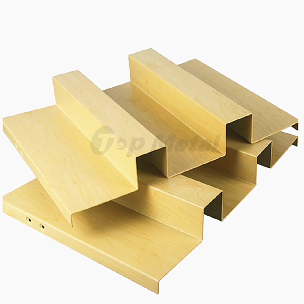 Luxury Waved Aluminum Slat Wall Panel 3d Cladding For Building Wall