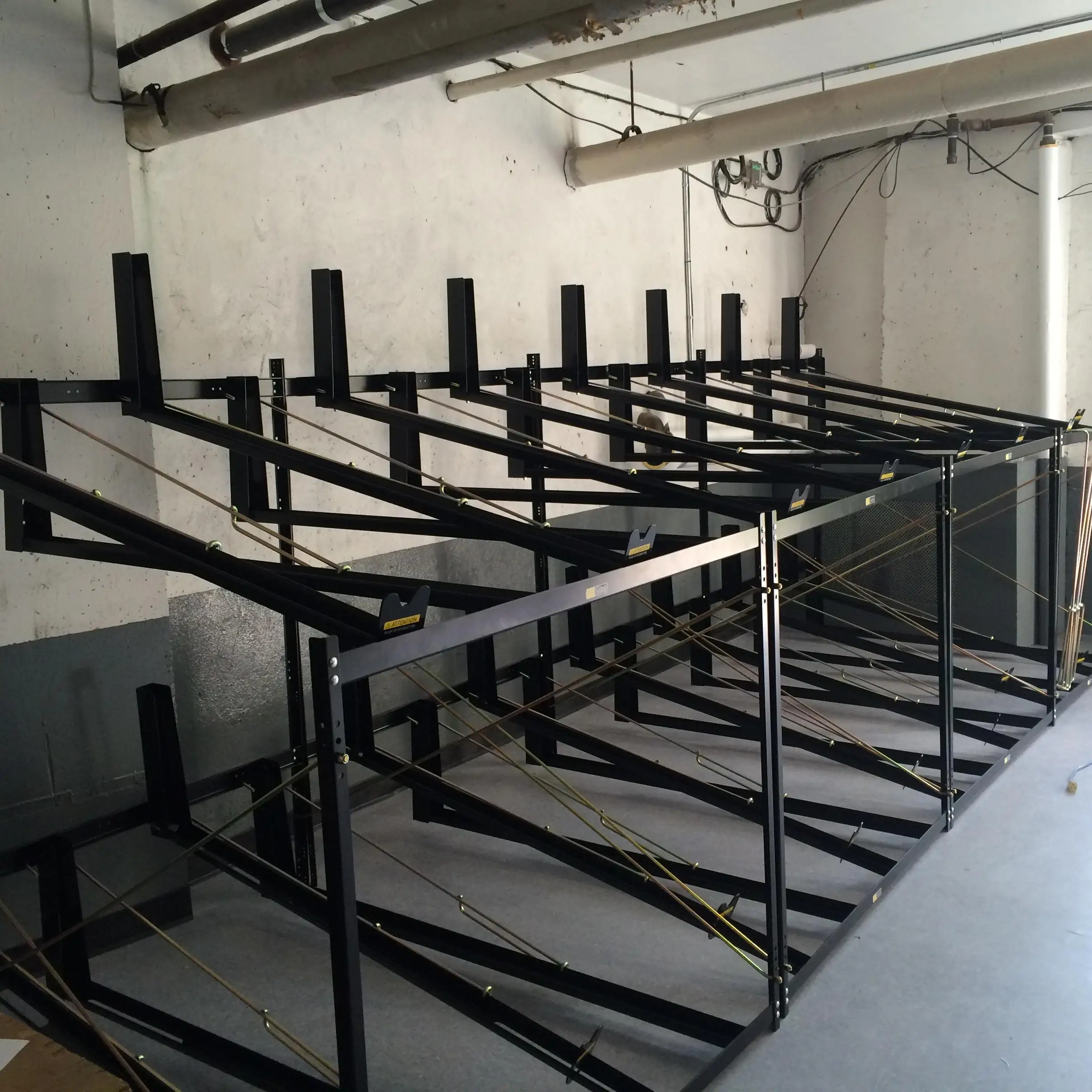 Double Stacked Bike Storage Rack/bicycle Displaying Rack/stretch Rack