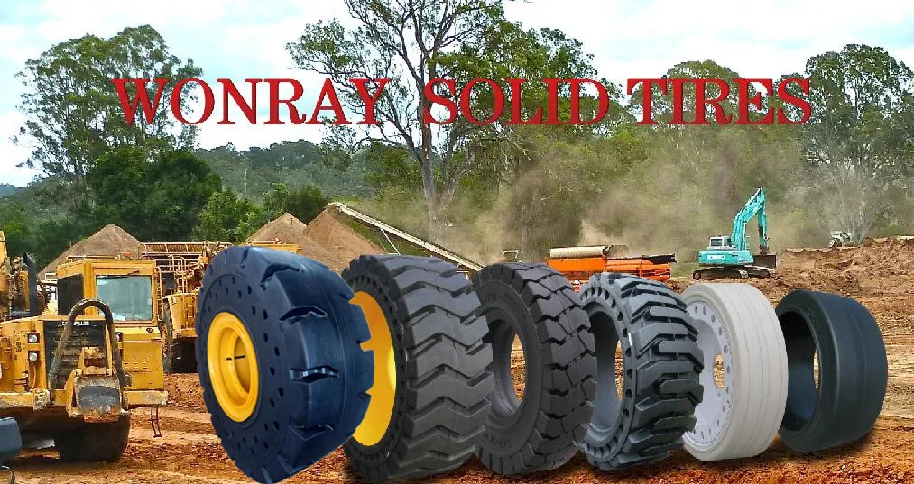 125/37.550 23.525 26.525 Solid Rubber Wheel Loader Tires 20.525