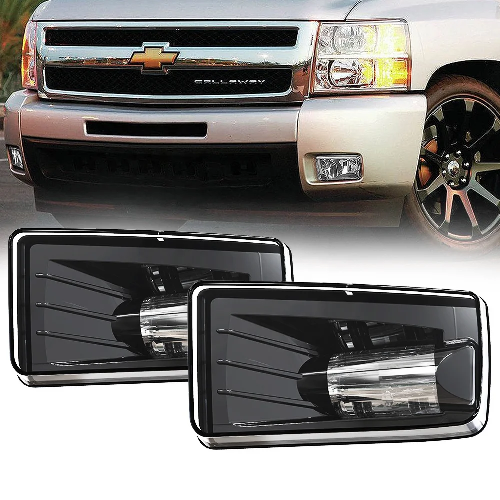 2007-2014 GMC Sierra 1500/2500HD/3500HD Fog Light for Factory Chevrolet