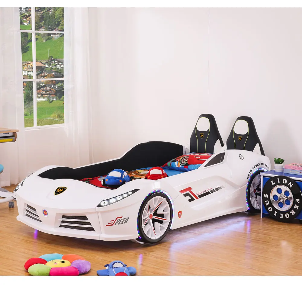 Luxury Car Bed Abs Kids Bed Children's Bed Bedroom Furniture - Buy Car ...