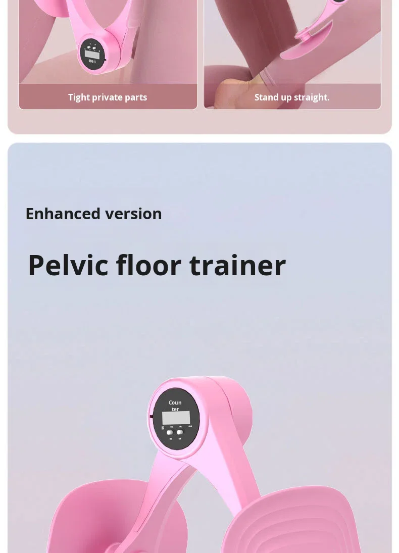 Appareil De Musculation Kegel Pour Femmes Et Hommes – Renforcement Des Cuisses, Hanches Et Périnée Avec Compteur Intelligent