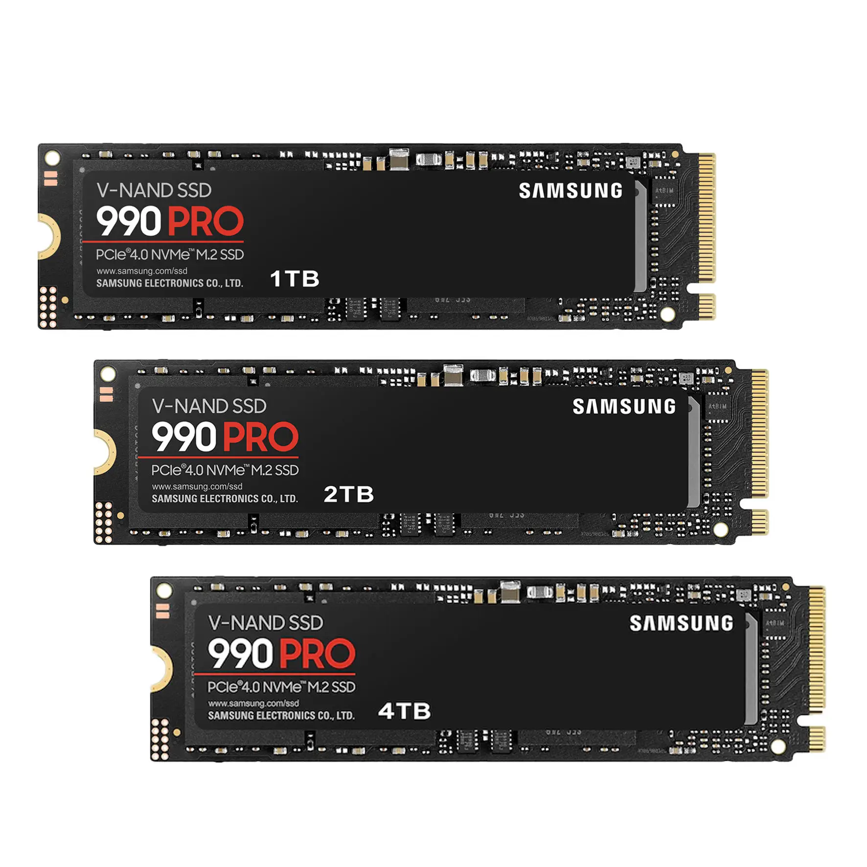 Original Samsung 990 PRO SSD 1TB/2TB/4TB NVMe M.2 2280 PCIe 4.0 
