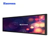 Digital Mediea display taxi top advertising edge shelf lcd screen