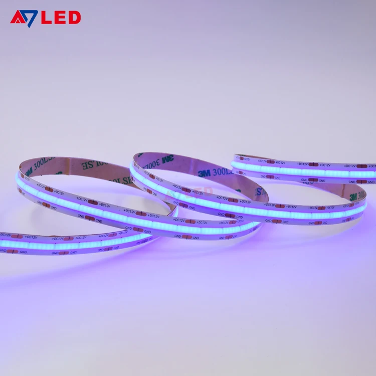 Multicolor Ribbon Rgb Led Strip 24 Volt Waterproof Cob Led Strip