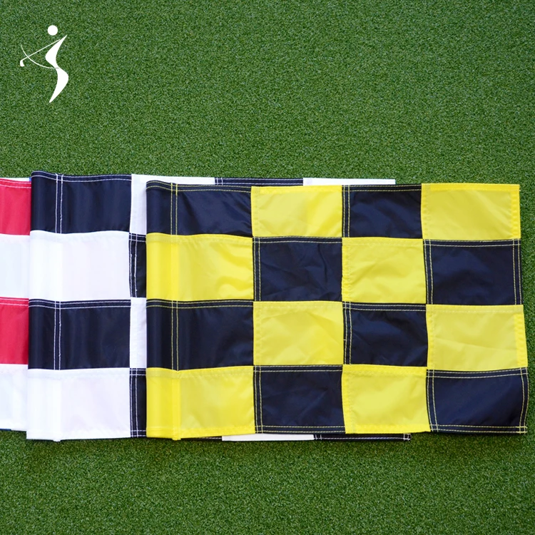 51x36cm Customized Printing Polyester Golf Flag Buy Golf Practice