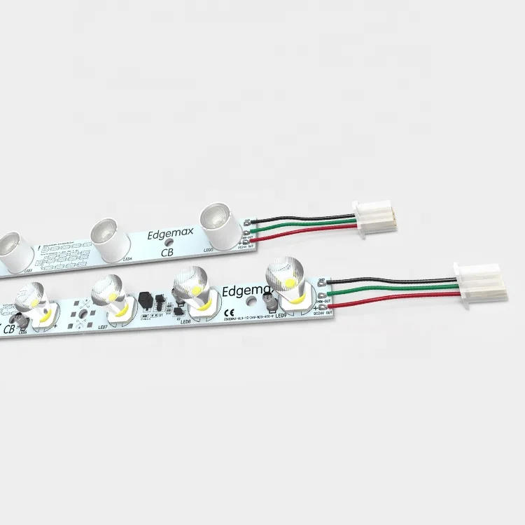 SMD 3535 led bar strip lens DC 24V led aluminium strip light side emitting led light strip wholesale for led light box sign