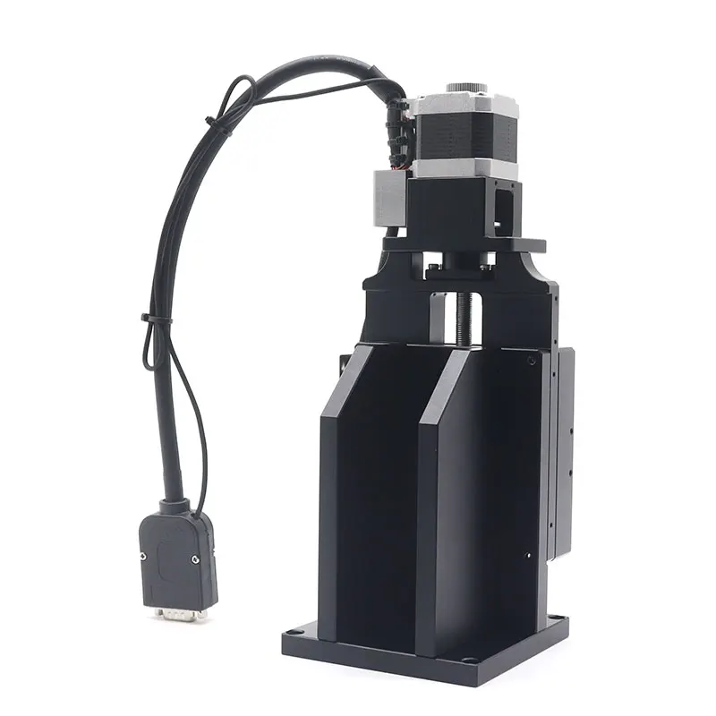 product z axis lifting displacement platform long stroke ball screw fehz electric bracket high precision fine tuning slide table motor-18