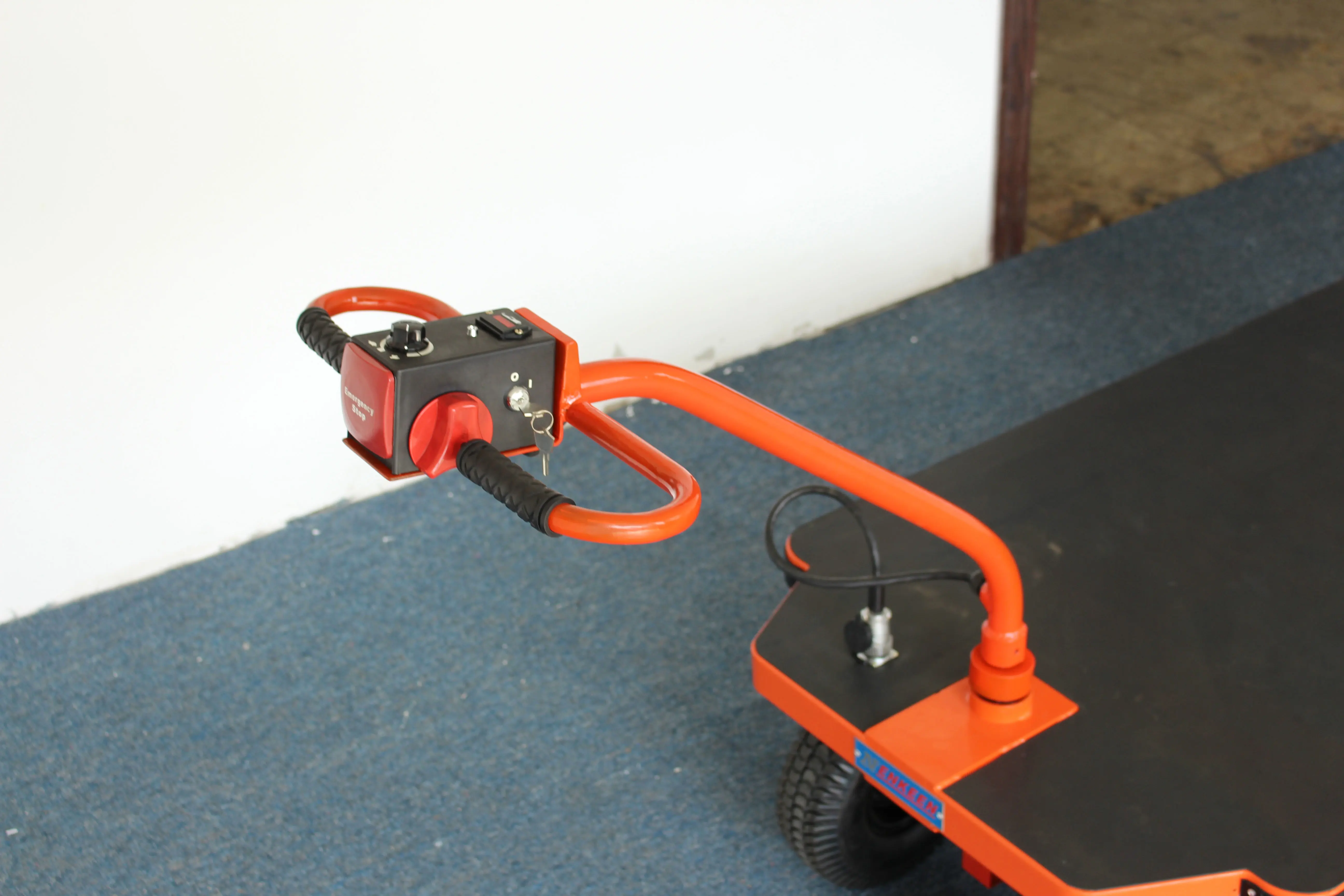 Nk 113 Electric Trolley Handheld Cart Load Transport Warehouse