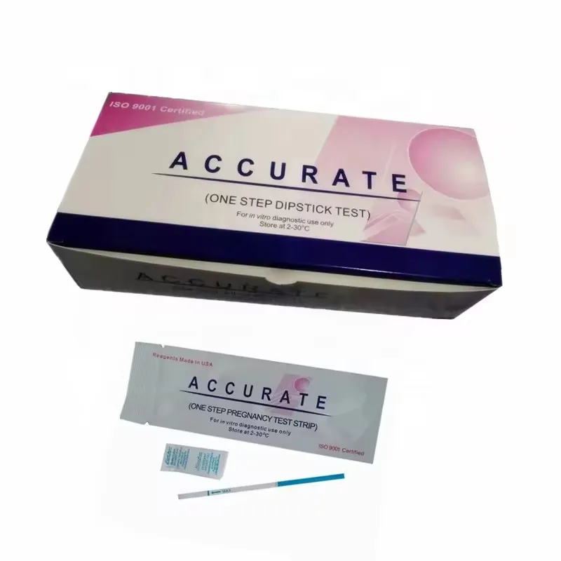 Amain Home Use One Step Hcg Pregnancy Urine Test Strip Rapid Pregnancy ...