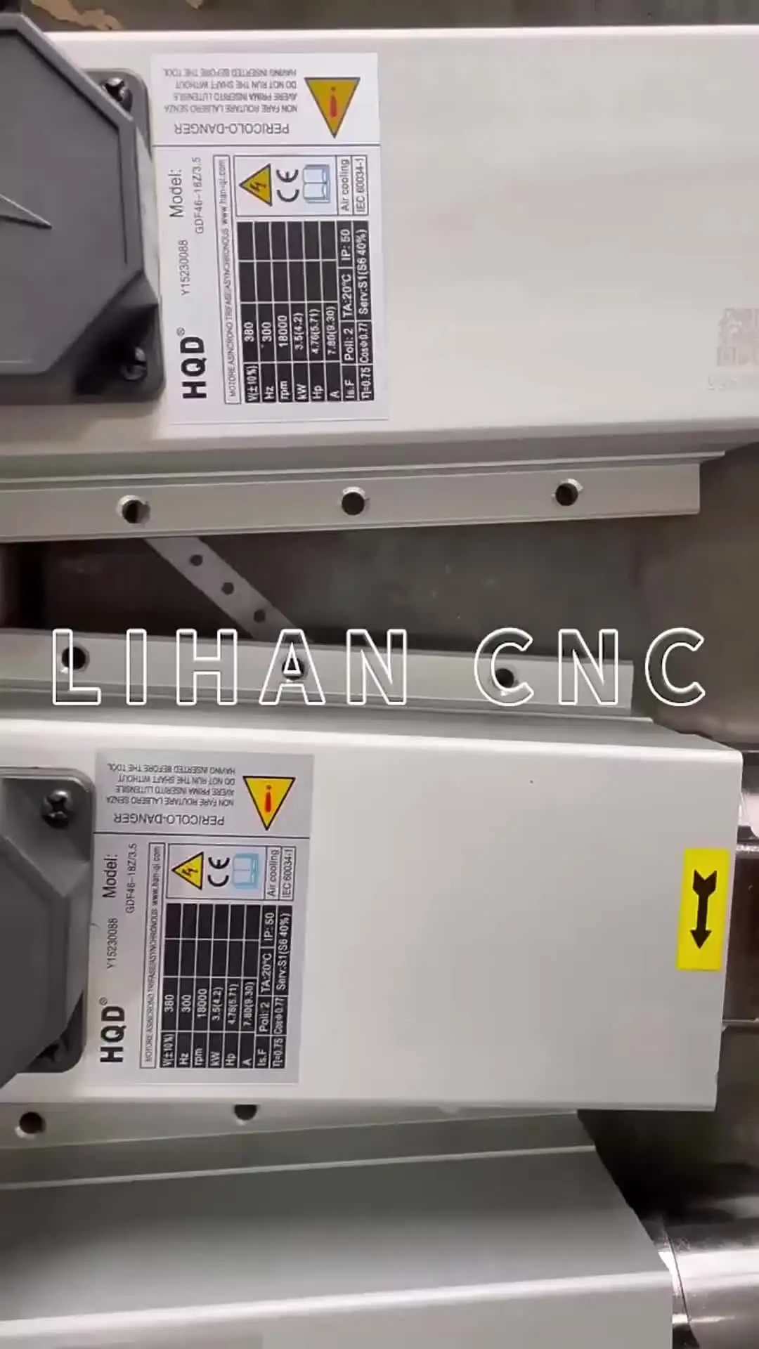 Hページ　6cg GDF60-18Z/6.0 HQD 6kw High Power CNC Spindle Motor for Engraving