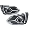 DRL Daytime Running Lights Lamps LED fog light For Hyundai Solaris Accent 2017 2018