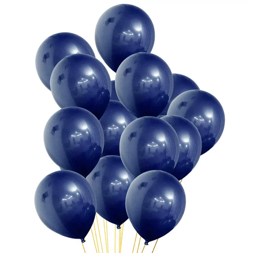 Pack of 10-10inch Pearl Helium Air Quality Balloons for Party Birthday Decor 