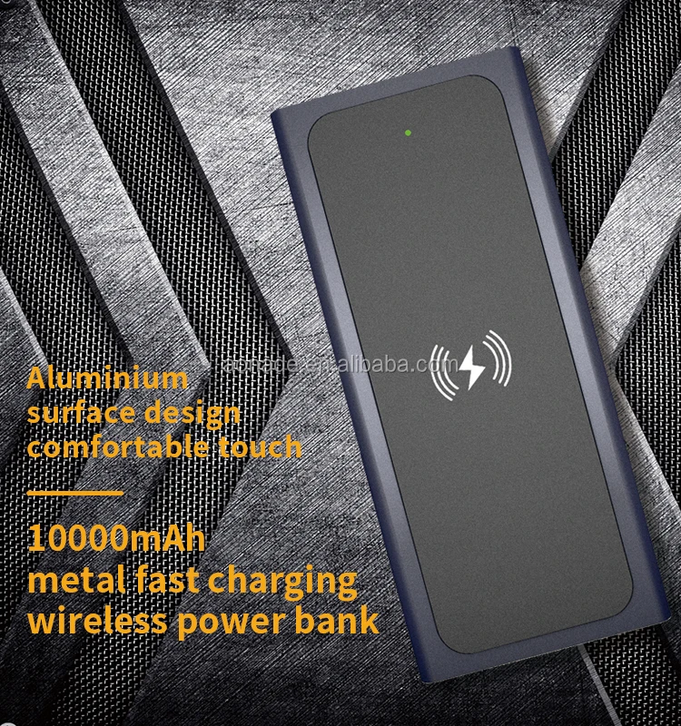 New arrival 2020 Double fast charging PD18W power bank 10000mah with 10W wireless charger - ANKUX.COM