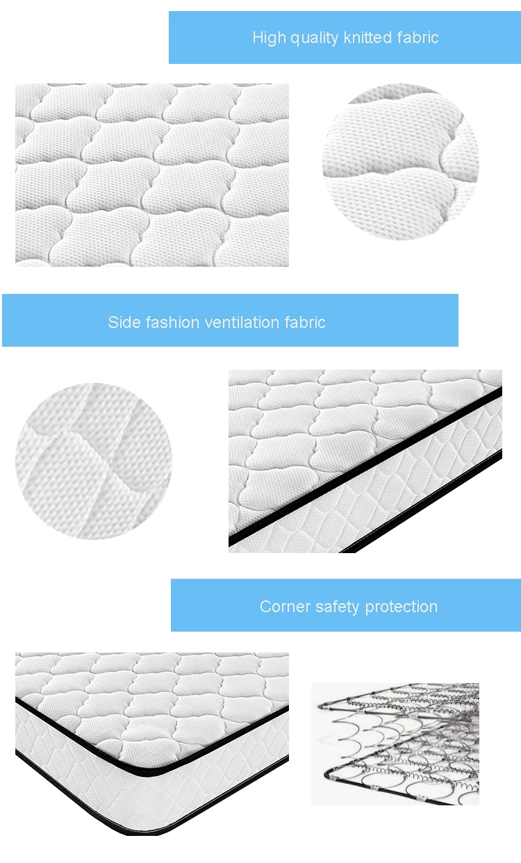 16cm tight top compressed rolled up spring mattress