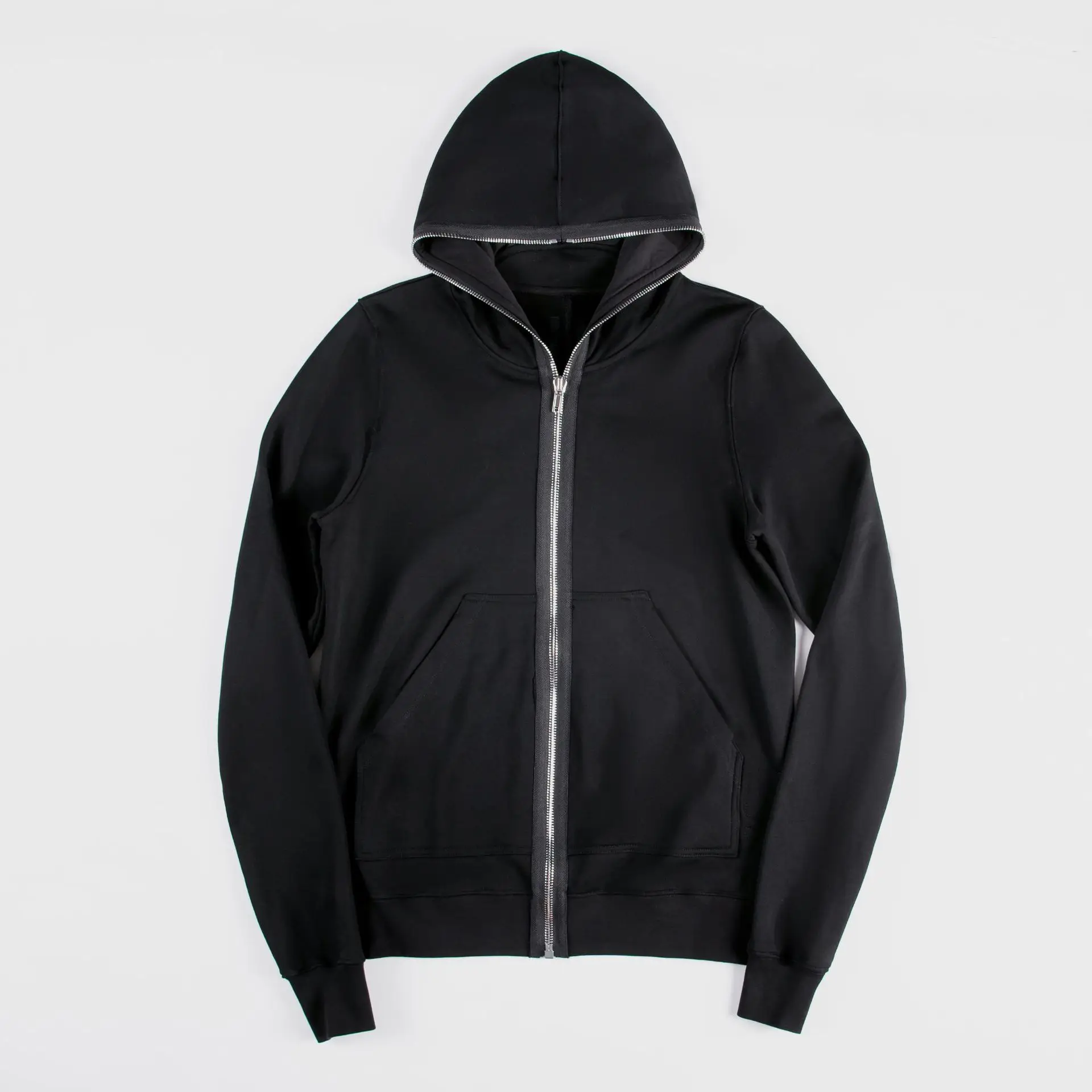 Full zip hoodie over face black Clearance