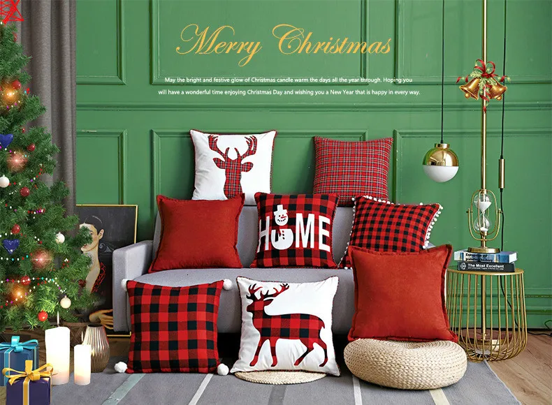2020 New Arrival Christmas Decorative Fashion Design For Sofa Cushion