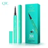 Emerald Green Liquid Matte Eyeliner Waterproof Long Lasting Not Blooming Bright Coloured Glitter Eye Liner Pencil