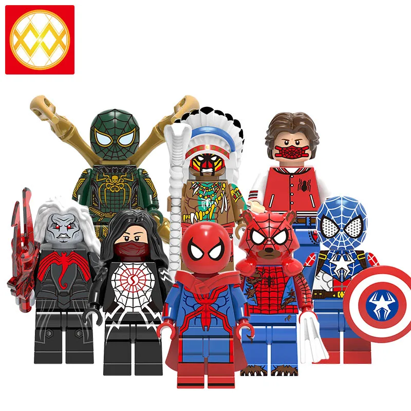 Details about   8pcs SUPER HERO IRON MAN MINIFIGURES SET BUILDING BLOCK TOYS FIT LEGO