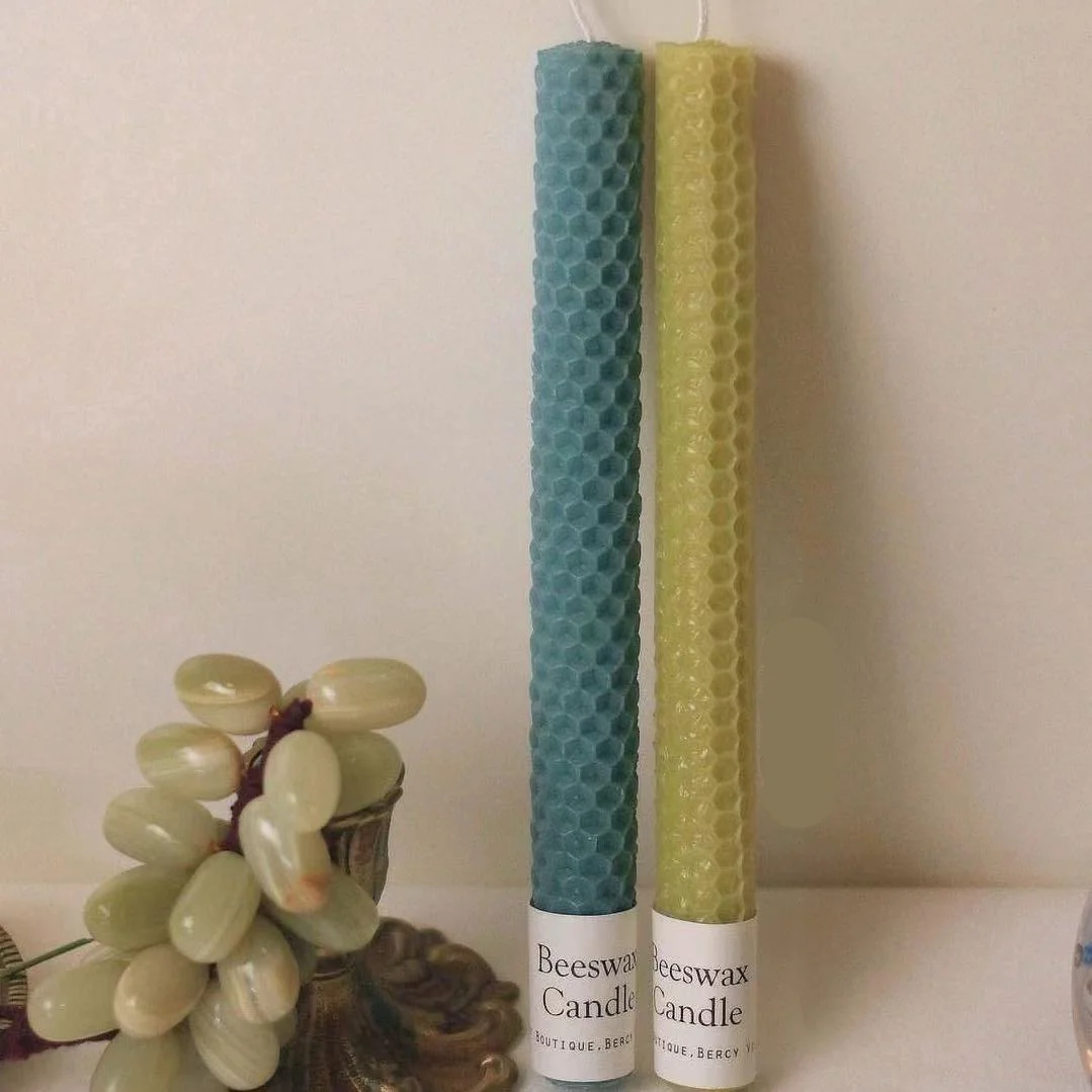 High Quality Factory Wholesale Organic Handmade Beeswax Luxury Candle