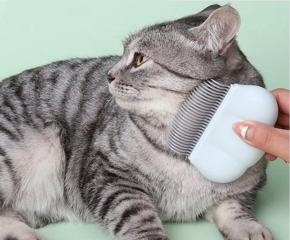 Cloud Shell Comb Cat Floating Hair Knotting Comb Massage Hair Removal