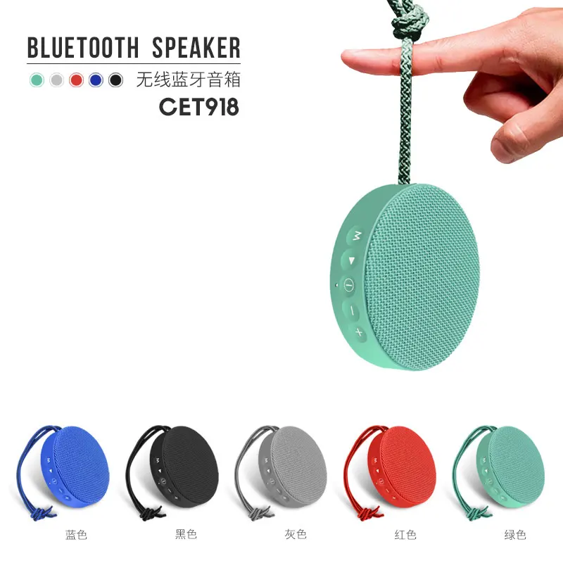 Best seller Gift promotion Logo OEM Mini home portable hand free table hifi 6W waterproof Wireless Speaker - ANKUX.COM